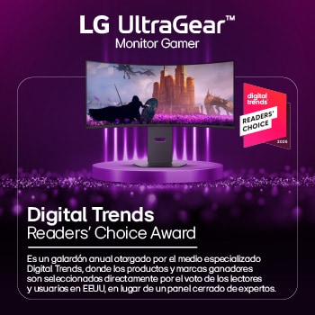 Vista frontal Monitor LG UltraGear - 34G600A -B